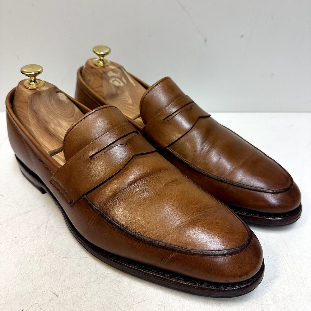 NEW HEELS Allen Edmonds x Brooks Brothers Presidio Penny Loafer Made in USA 10.5